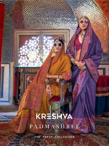 PADMASHREE BY KRESHVA DESIGNER SILK SAREE WHOLESALER IN INDIA